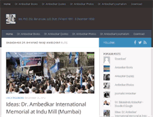 Tablet Screenshot of ambedkar.navayan.com